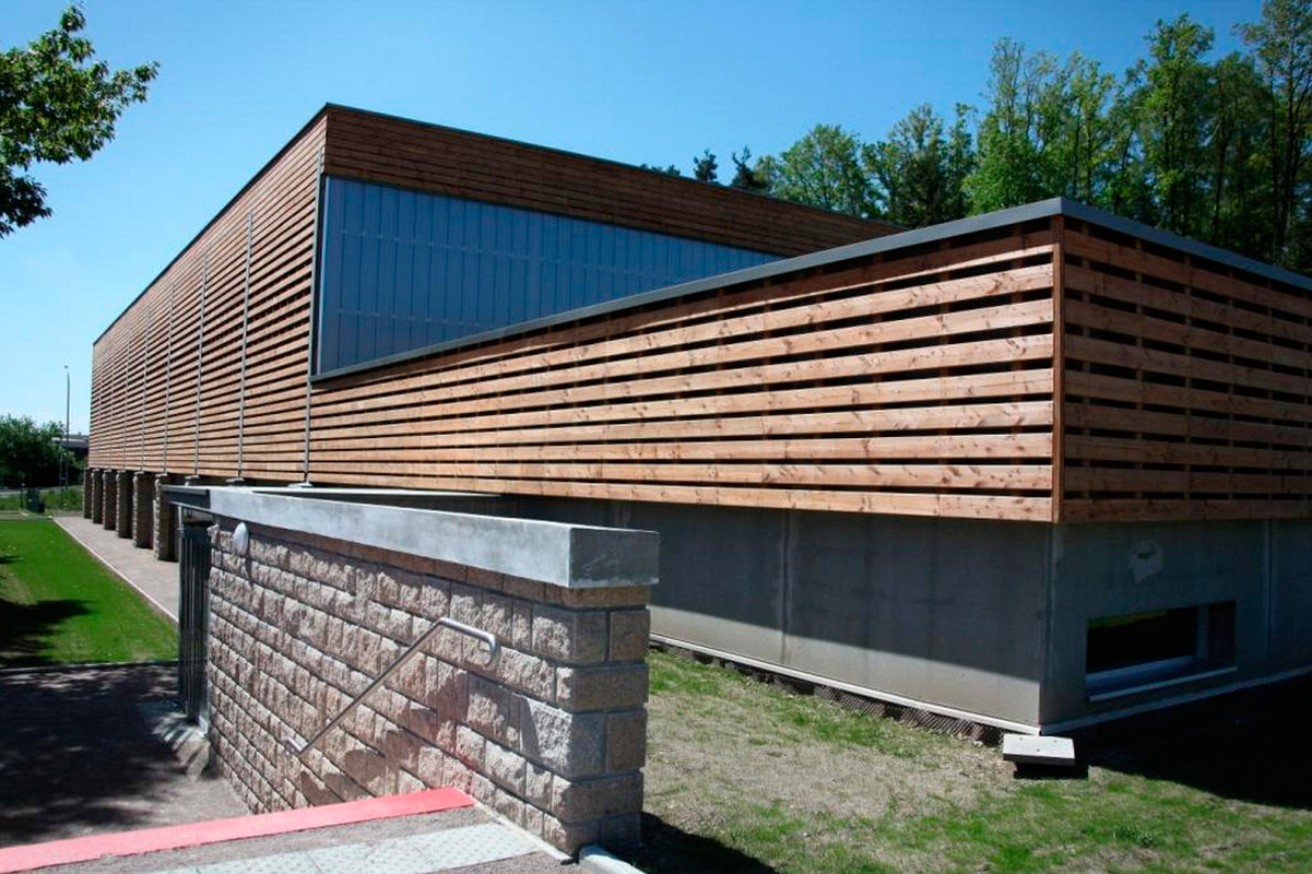 Facciate ventilate in legno ~ idee di design per la casa Parete ventilata legno