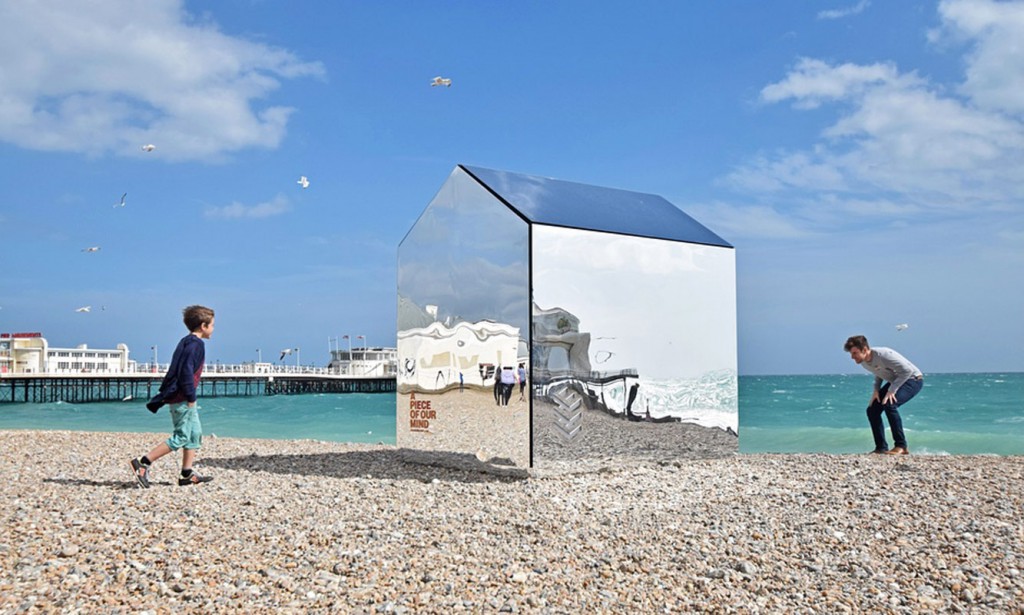La capanna sulla spiaggia di Worthing dello studio Ece Architecture 