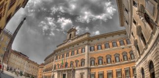 Montecitorio, sede del Parlamento