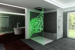 box-doccia-led