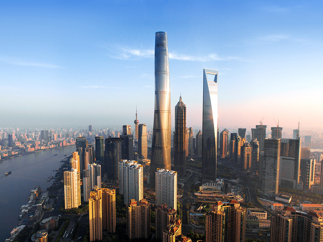 La Shanghai Tower certificata Leed Platinum