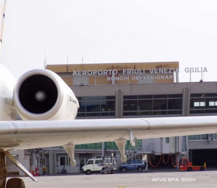 L'aeroporto Friuli Venezia Giulia a Rochi dei Legionari