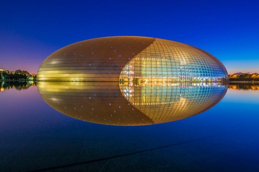 Non è un omaggio al simbolo della Pasqua, ma il Centro nazionale delle arti e dello spettacolo di Pechino