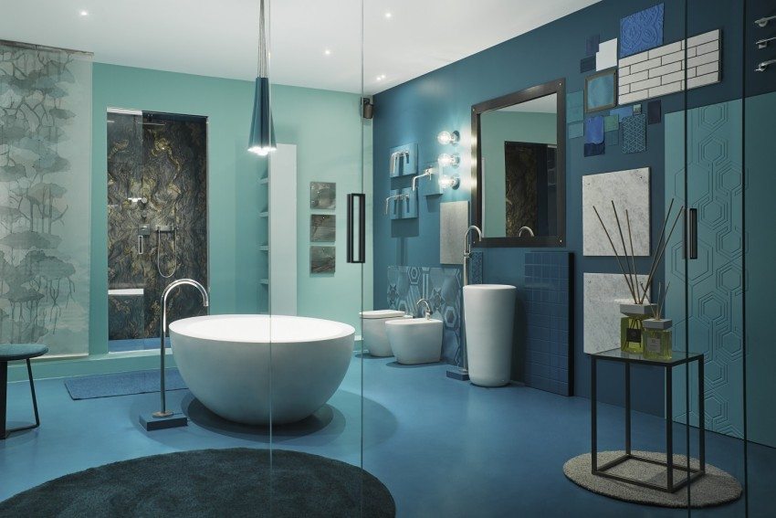 Fuorisalone, Bathroom Riccardo Lanfranchi per Saint-Gobain