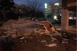 Il crollo del cappotto a Bari