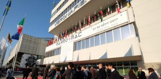 L'inaugurazione di Marmomac