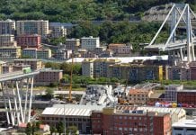 Il Ponte Morandi, a Genova