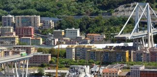 Il Ponte Morandi, a Genova