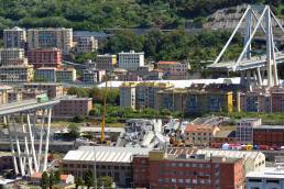 Il Ponte Morandi, a Genova