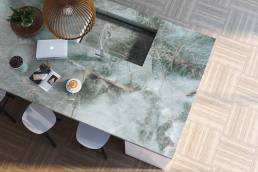 Pietra dalla cava Emerald Green