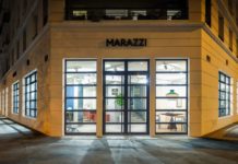 Lo showroom di Marazzi a Lione