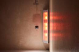 Sunshower in versione combo con raggi infrarossi e Uv