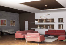 Ambiente con controsoffitto