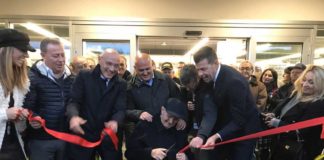 L'inaugurazione del punto vendita Comes a Cesano di Senigallia