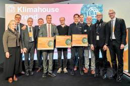 I vincitori del Klimahouse Trend Award 2020. Foto Marco Parisi