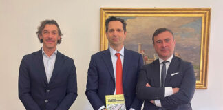 Da sinistra, il Cfo di Vitali, Daniele Anelli, il presidente Massimo Vitali e il direttore generale di Mediocredito TAA, Diego Pelizzari