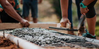 Lavoro in cantiere