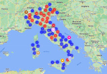 Mappa distribuzione edile