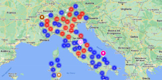 Mappa distribuzione edile