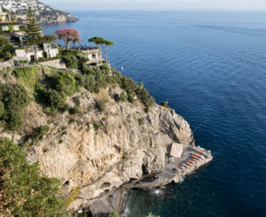 Vista dall'alto dell'hotel San Pietro Positano