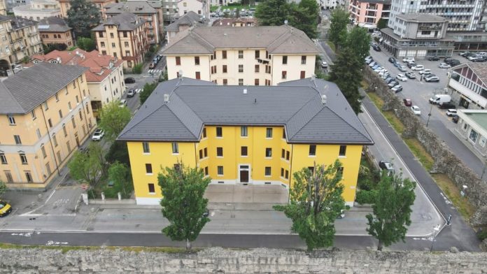 Condominio storico ad Aosta riqualificato dallo studio DMG associati, passato dalla classe energetica E alla A1