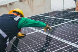 Installazione di un pannello fotovoltaico