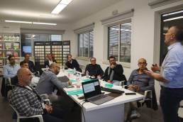 Momento di formazione presso la Cap Academy
