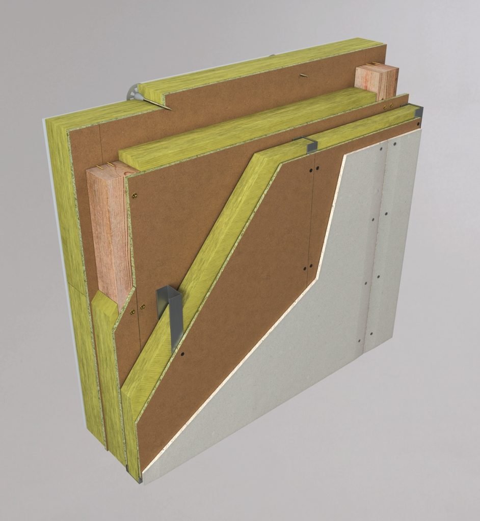 Parete perimetrale con Superpan Build