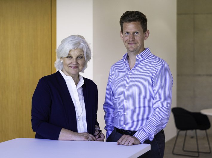 Petra Bischof e Denis Gessler