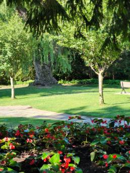 Un bel giardino curato
